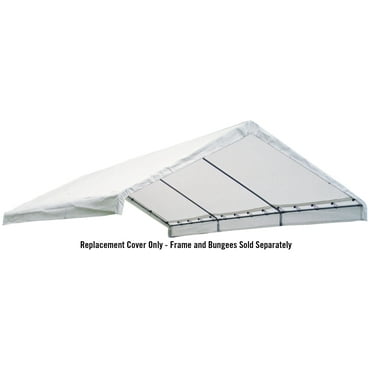 Shelterlogic Supermax All Purpose Outdoor 18' X 20' Canopy Replacement Cover Top (Frame Not Included)
