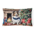 thumbnail image 1 of Sheltie Cozy Christmas Throw Pillow 12 in x 16 in, 1 of 4