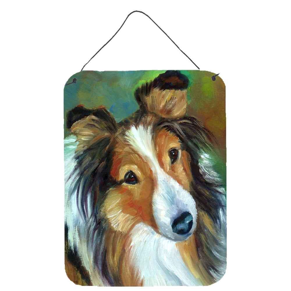 Sheltie Curiosity Wall or Door Hanging Prints