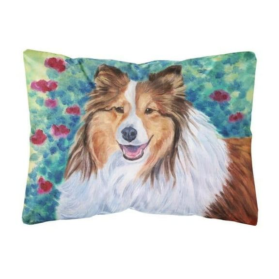 Sheltie Fabric Decorative Pillow