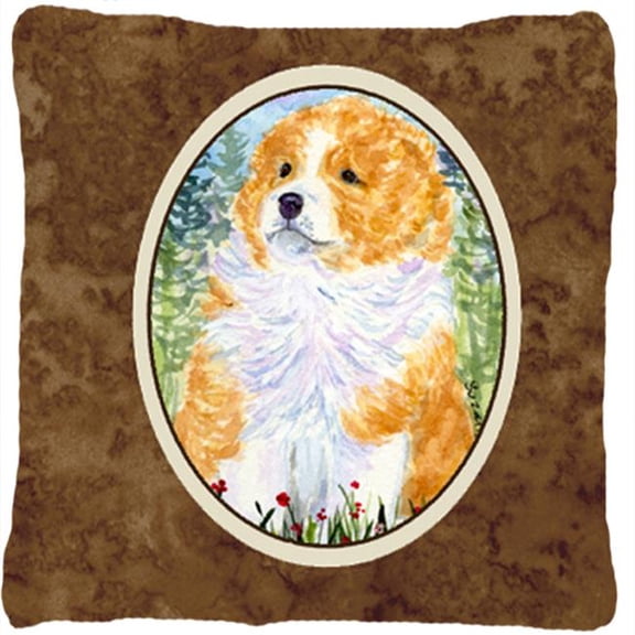 Sheltie Indoor & Outdoor Fabric Decorative Pillow