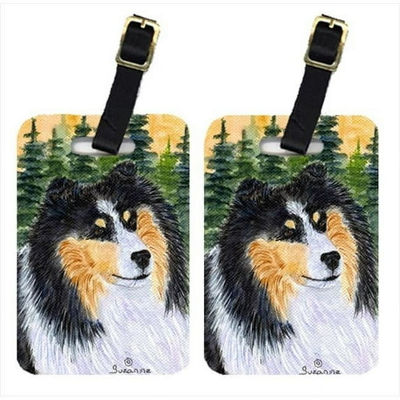 Sheltie Luggage Tags- Pack - 2