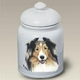 thumbnail image 1 of Sheltie Sable Stoneware Ceramic Treat Jar, 1 of 1
