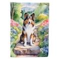 thumbnail image 1 of Sheltie Spring Path House Flag, 1 of 5
