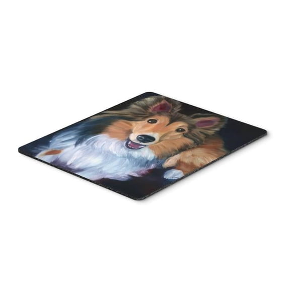 Sheltie Stand Off Mouse Pad, Hot Pad or Trivet