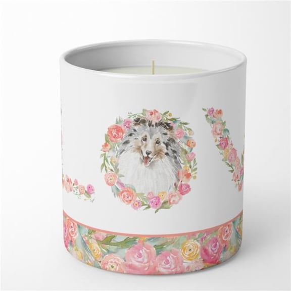 Sheltie Style 9 LOVE 10 oz Decorative Soy Candle
