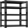 Shelves 5Tier Adjustable Garage Shelving Heavy Duty Metal Shelving