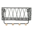 thumbnail image 1 of Shelves Garage Storage Metal Organizer Shelf Wall Shelving Home Hanging Rack Bathroom Decor Sundries Stand Finishing, 1 of 8