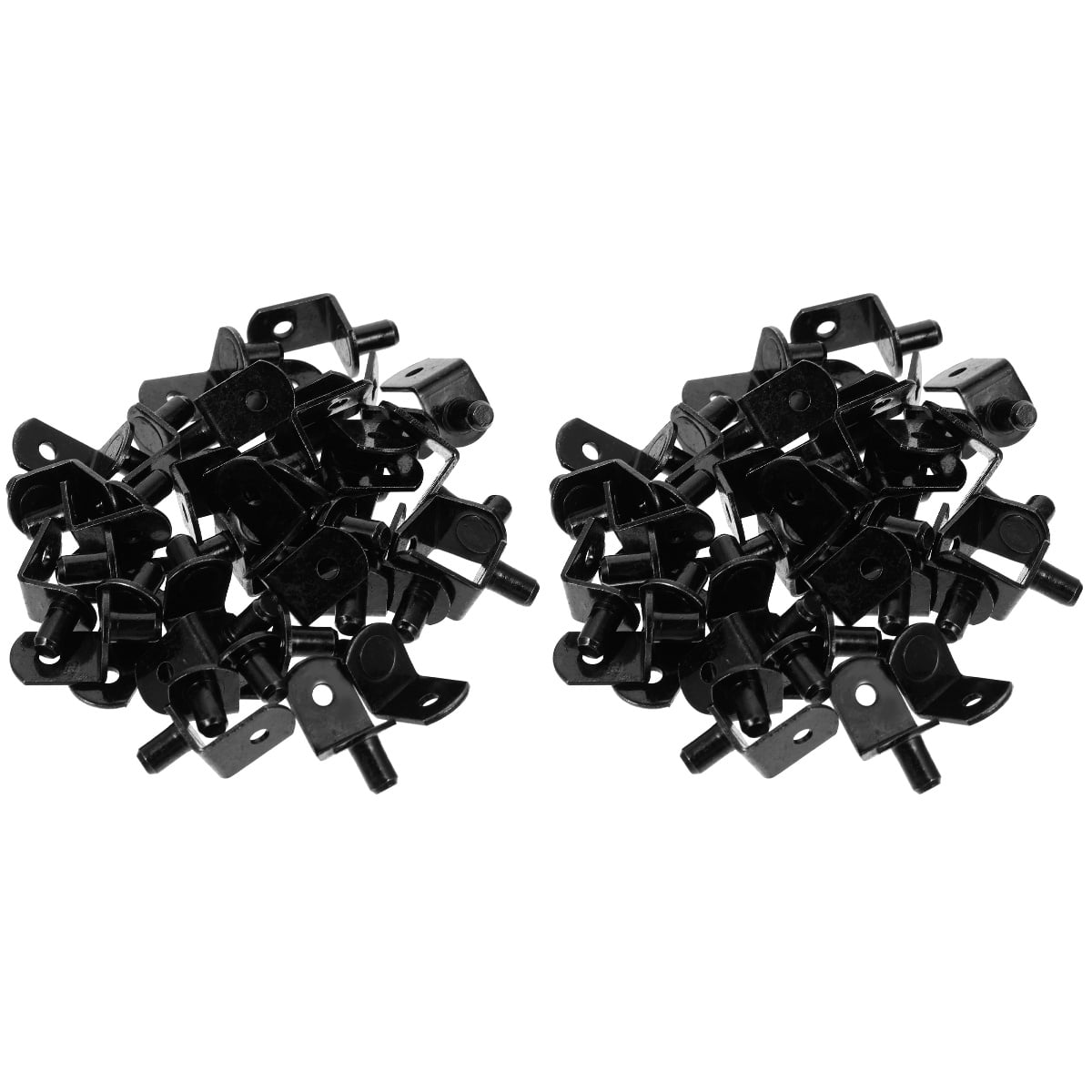 Shelves Kitchen Shelf Clips Support Pegs 80 Pcs Bookshelf