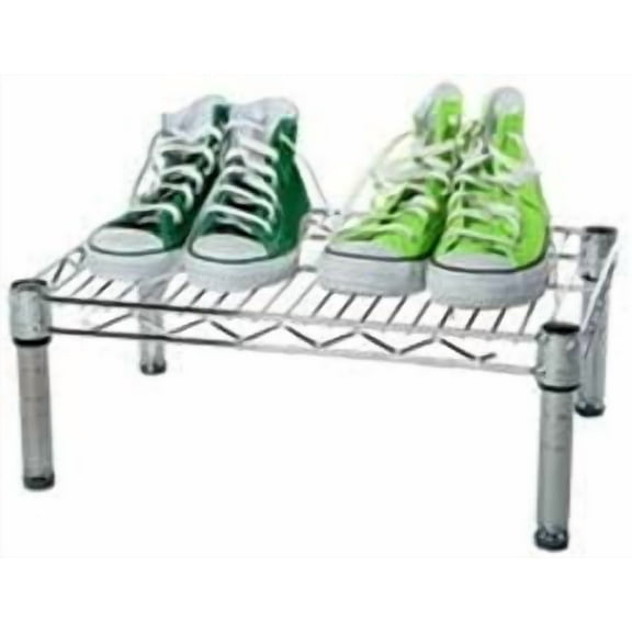 Shelving Inc. 12" d x 12" w Chrome Wire Shelving with 1 Tier Shelf, Weight Capacity 800lbs Per Shelf