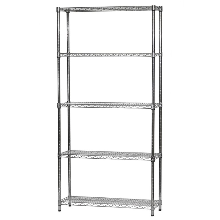 HDX Black 6Tier Heavy Duty Steel Wire Shelving Unit (48 W
