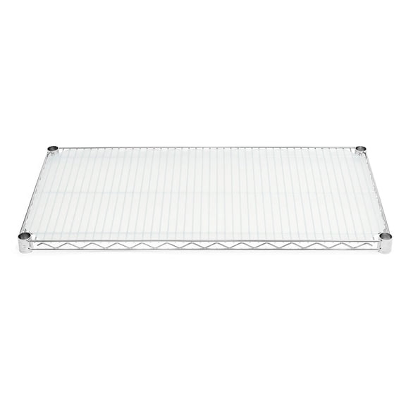 Shelving Inc. 12" x 72" Translucent Wire Shelf Liner, 4 Count