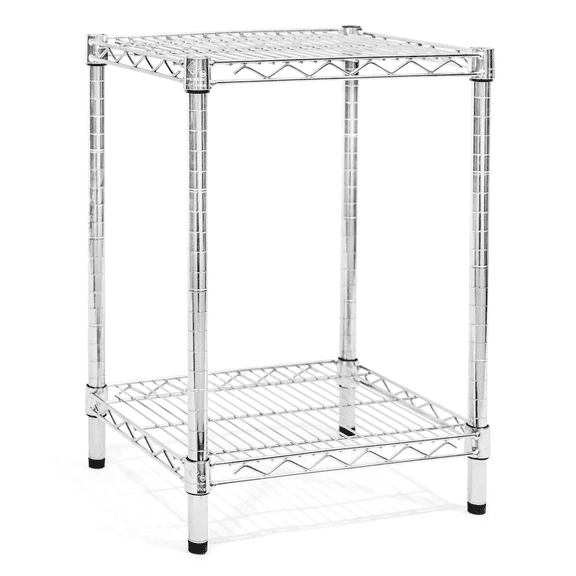 Shelving Inc. 14"d x 18"w x 24"h Rectangular Side Table, Weight Capacity 800lbs Per Shelf, Evenly Distributed