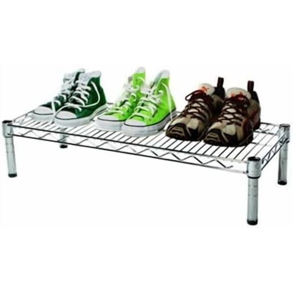 Shelving Inc. 14" d x 30" w Chrome Wire Shelving with 1 Tier Shelf, Weight Capacity 800lbs Per Shelf