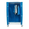 thumbnail image 1 of Shelving Inc. 18"d x 48"w x 78"h Mobile Garment Rack with Cover, Weight Capacity 1,200 lbs Evenly Distributed, 1 of 4