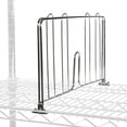 thumbnail image 1 of Shelving Inc. 21"d x 9"h Divider for Wire Shelving, 4 Count, 1 of 1