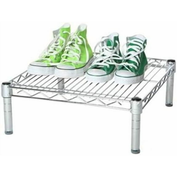 Shelving Inc. 24"d x 24"w Chrome Wire Shelving with 1 Tier Shelf, Weight Capacity 800lbs Per Shelf