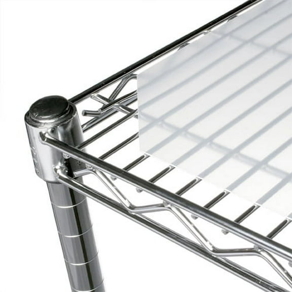 Shelving Inc. 24"d x 60"w Translucent Shelf Liner, 4 Count