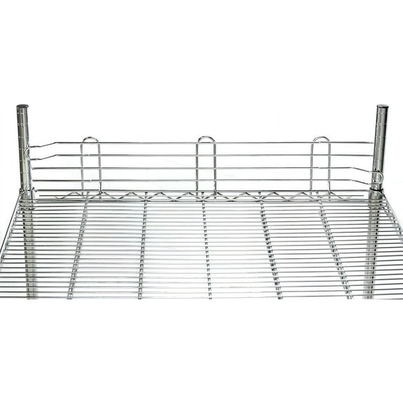 Shelving Inc. 36" w x 4" h Ledge for Wire Shelving, 4 Count