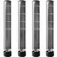thumbnail image 1 of Shelving Inc. 42"h Chrome Wire Shelving Posts, 4 Count, 1 of 4