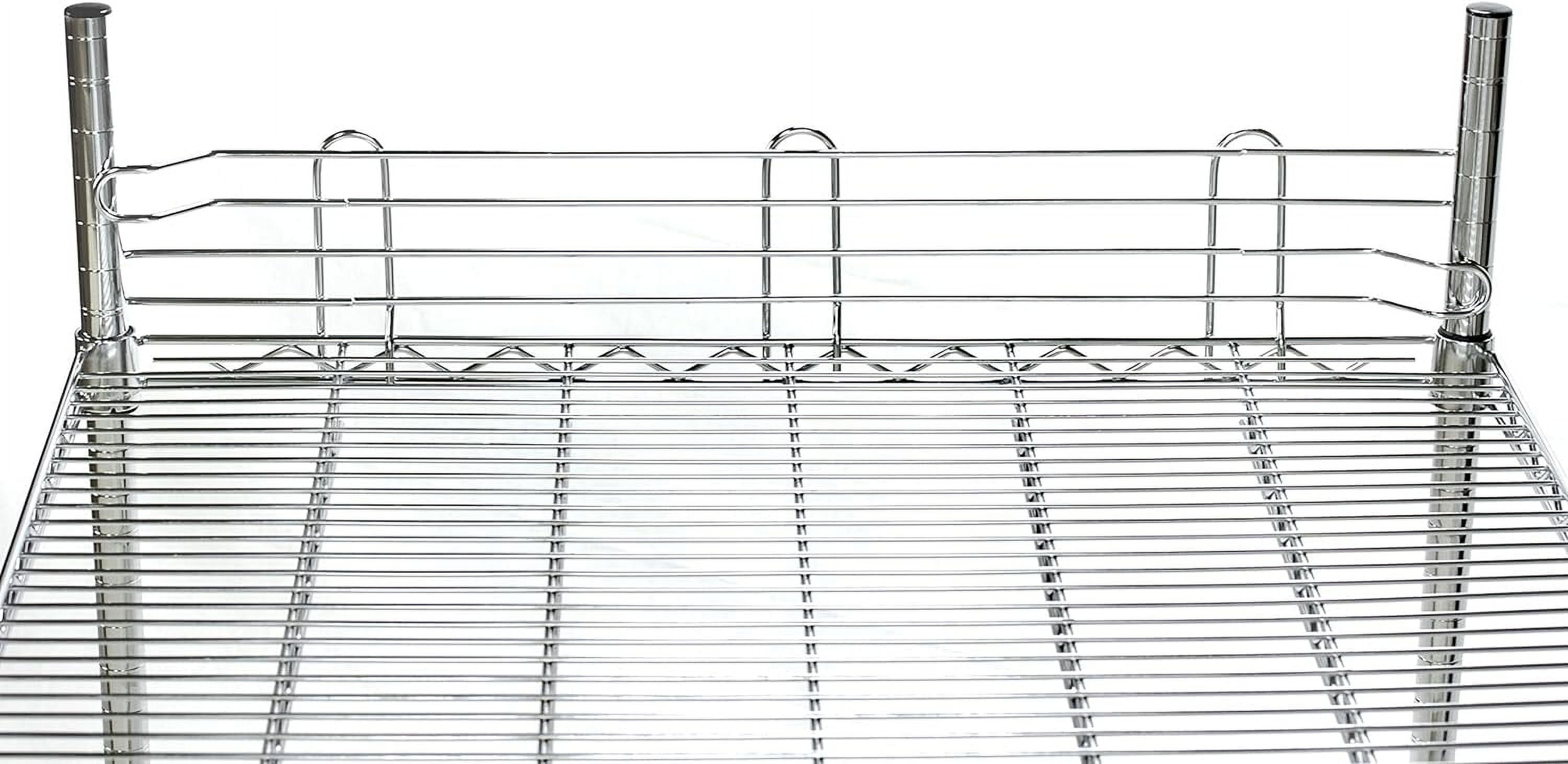 Shelving Inc. 42" w Ledge for Wire Shelving, 4 Count