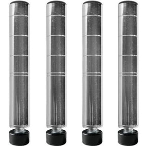 Shelving Inc. 64" h Chrome Wire Shelving Posts, 4 Count
