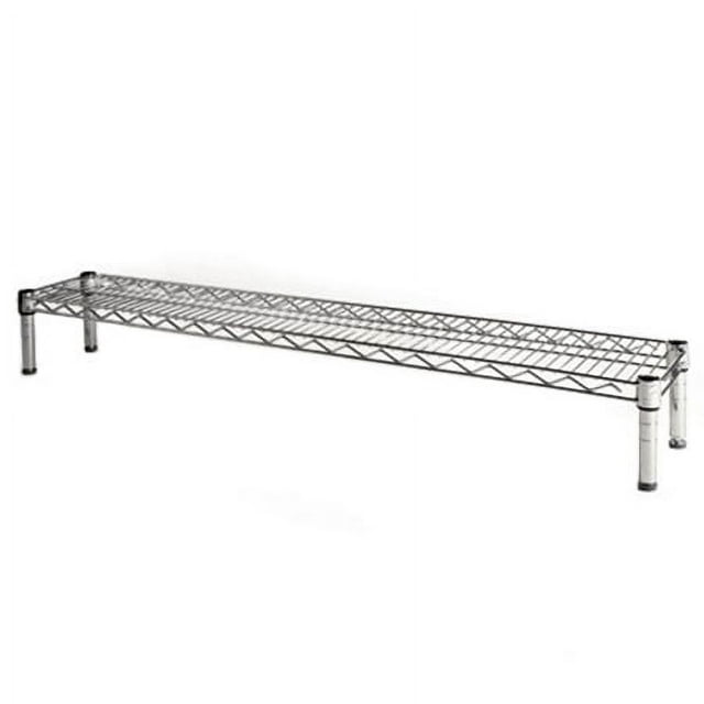 Shelving Inc. 8" d x 48" w Chrome Wire Shelving with 1 Tier Shelf , Weight Capacity 800lbs Per