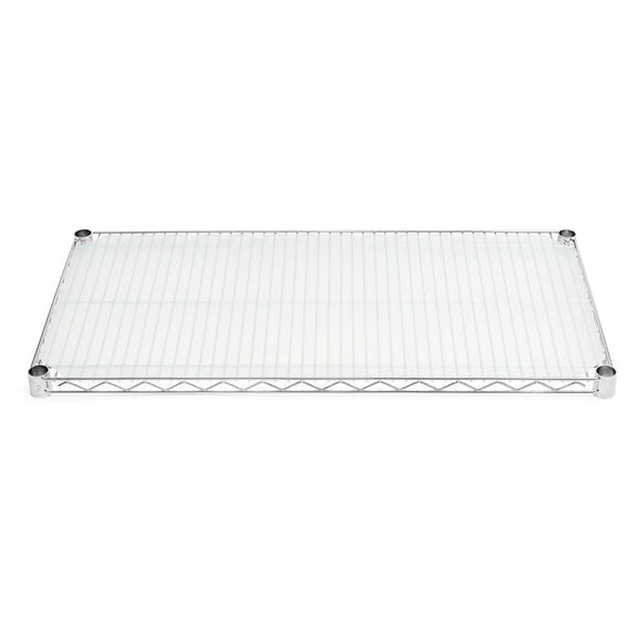 Shelving Inc. 8" x 36" Translucent Wire Shelf Liner, 4 Count