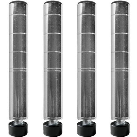 Shelving Inc. 96" h Chrome Wire Shelving Posts, 4 Count