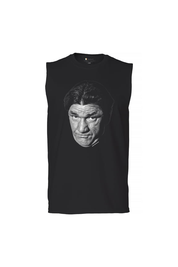 Shemp The Three Stooges Muscle Shirt Funny 3 Wise Guys Retro Classic American Legends Curly Moe Howard Larry Men's