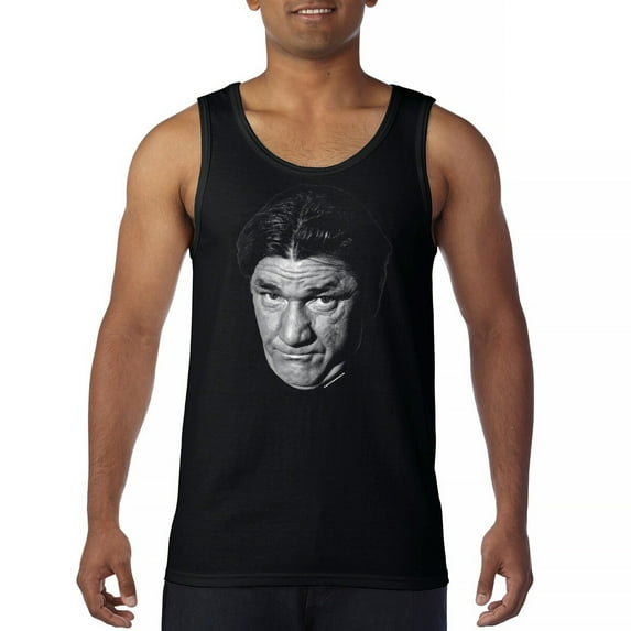 Shemp The Three Stooges Tank Top Funny 3 Wise Guys Retro Classic American Legends Curly Moe Howard Larry Men's Top