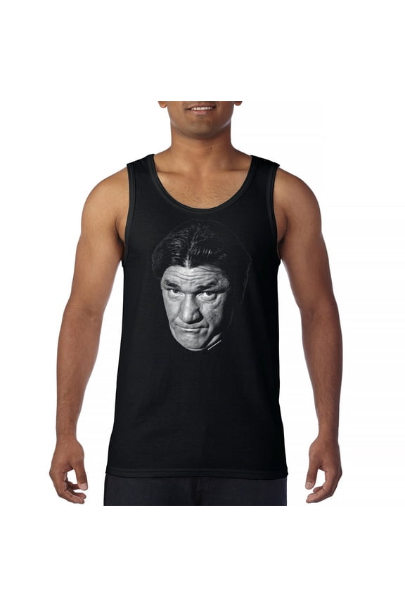 Shemp The Three Stooges Tank Top Funny 3 Wise Guys Retro Classic American Legends Curly Moe Howard Larry Men's Top