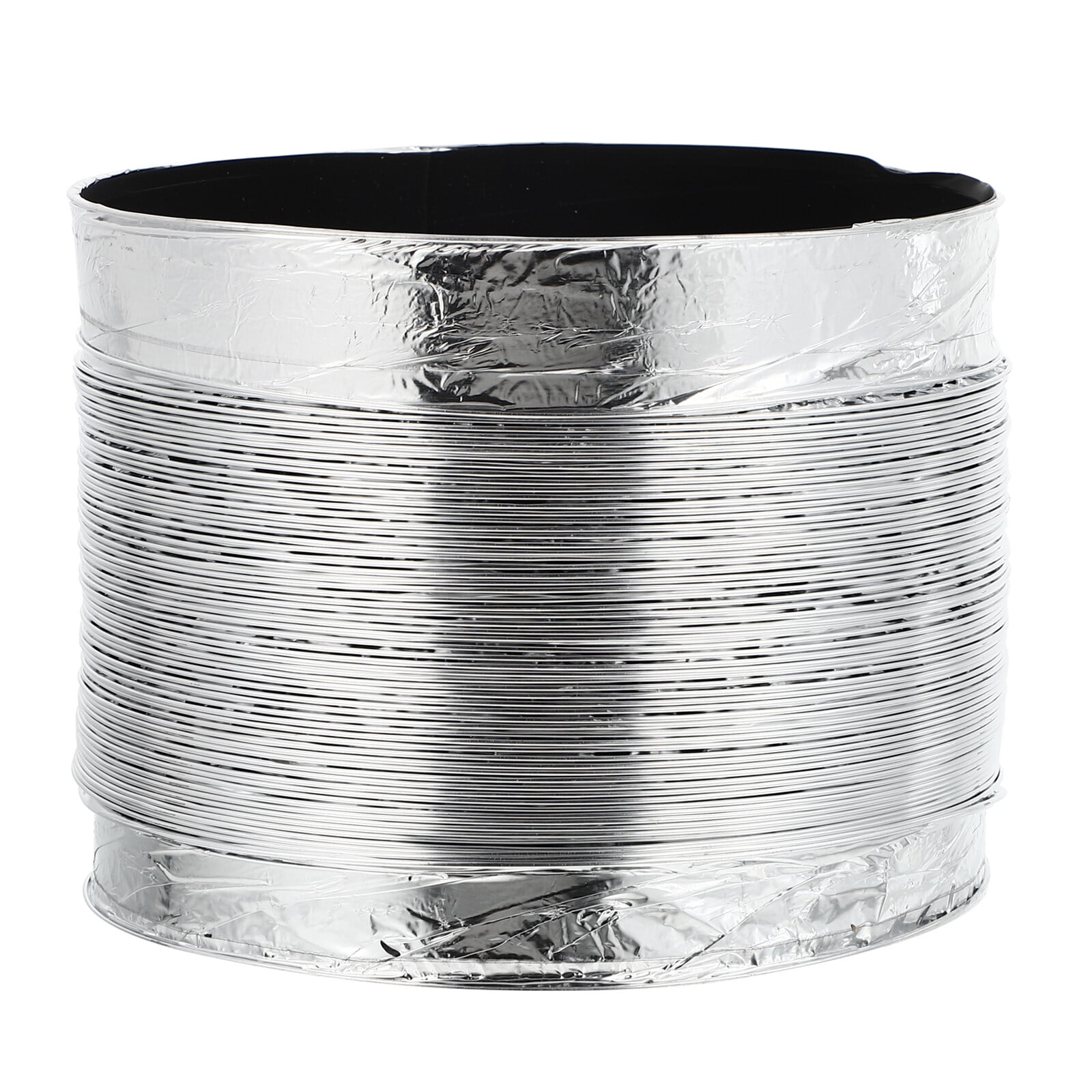 Shen Aluminum Foil Dryer Vent Hose Flexible Duct Exhaust Hose Silver