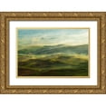 thumbnail image 1 of Shen, Jikui 18x13 Gold Ornate Wood Framed with Double Matting Museum Art Print Titled - Golden Morning-Palouse, 1 of 4