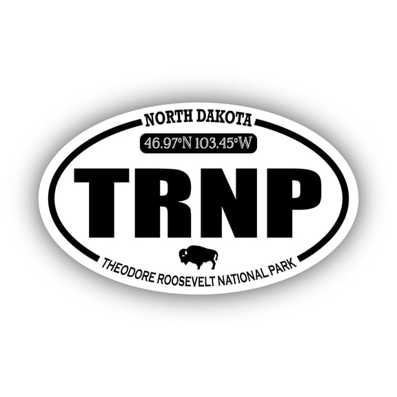Shenandoah National Park Virginia SNP Oval Bumper Sticker 3M Vinyl Decal 3 in x 5 in