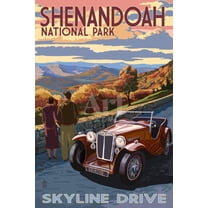 Shenandoah National Park, Virginia  Skyline Drive, Unframed Art Print Wall Art by Lantern Press Sold by Art.Com