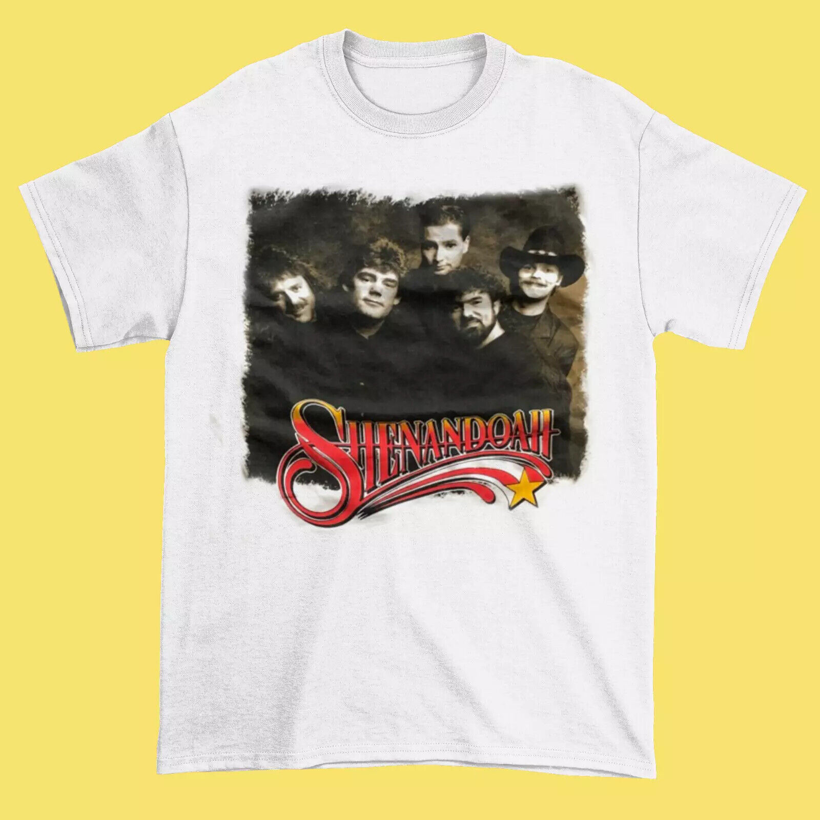 ミュージシャン 90's SHENANDOAH Tour T-Shirt Vtg 90's Shenandoah On Tour Country Music Band Concert T