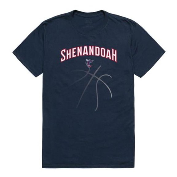 Shenandoah University Hornets College Basketball T-Shirt, Navy - 2XL