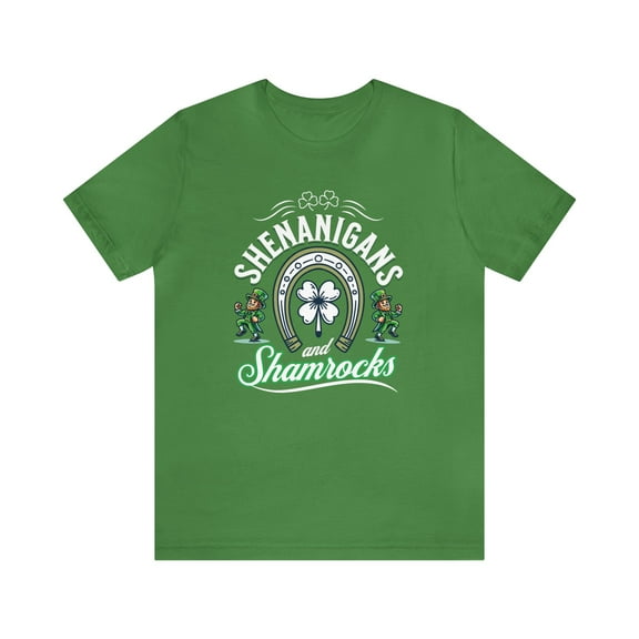 Shenanigans, Bella & Canvas, Cotton Short Sleeve, Unisex T-Shirt, XS - 5XL