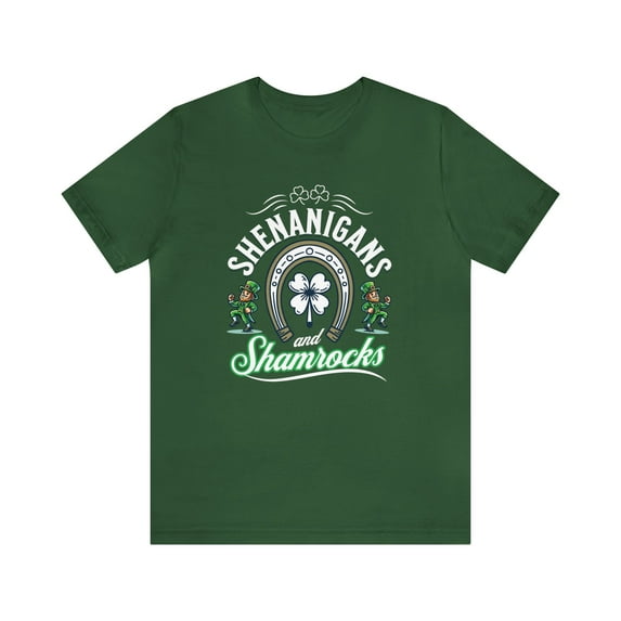 Shenanigans, Bella & Canvas, Cotton Short Sleeve, Unisex T-Shirt, XS - 5XL