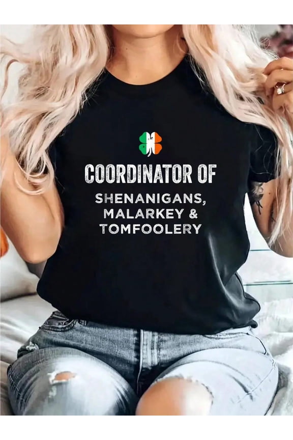 Shenanigans Coordinator Funny St Patricks Day T-Shirt