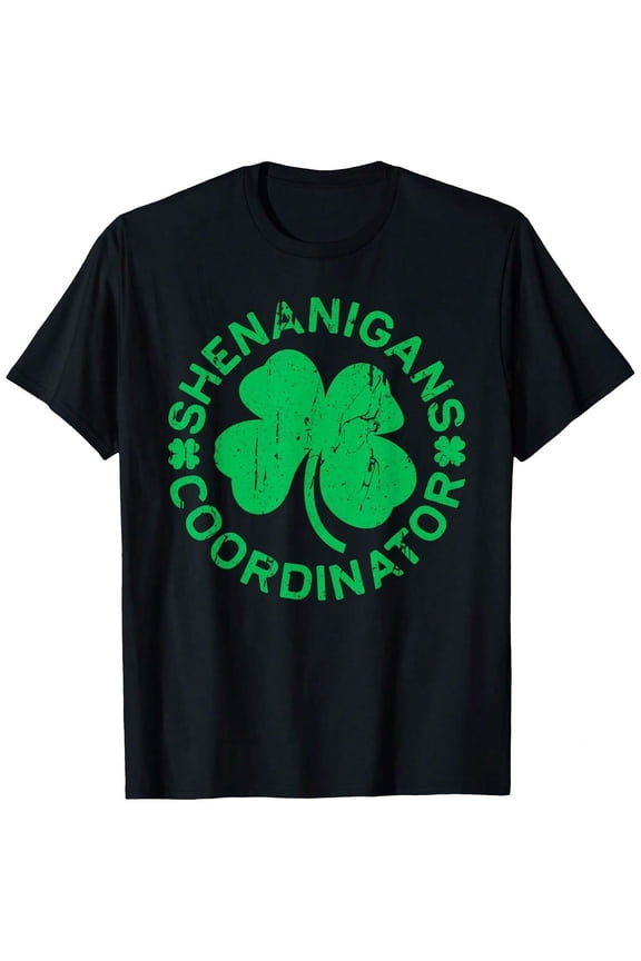 Shenanigans Coordinator Gift St Patricks Day Shirt Gift T-Shirt