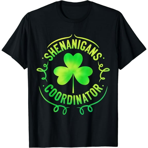 Shenanigans Coordinator Matching Teacher St Patrick's Day T-Shirt