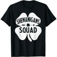 thumbnail image 1 of Shenanigans Squad Irish St Patricks Day Shamrock T-Shirt, 1 of 4