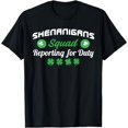 thumbnail image 1 of Shenanigans Squad Reporting For Duty St. Patrick's Matching T-Shirt, 1 of 3