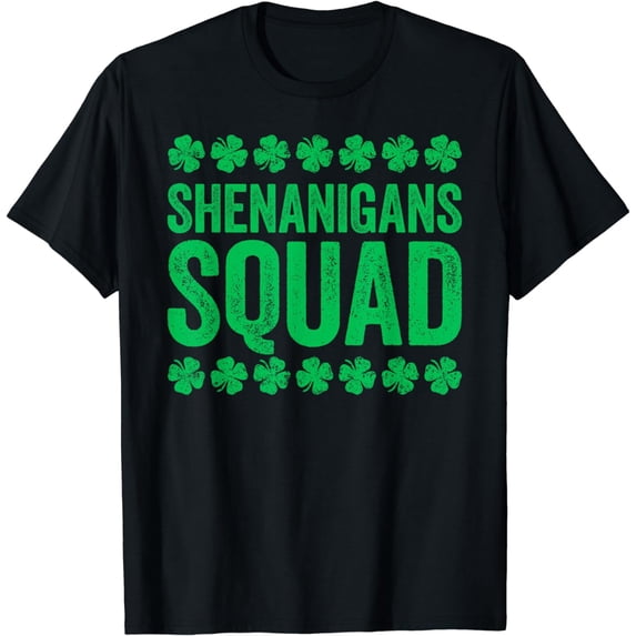 Shenanigans Squad T-Shirt St Patrick's Day Shirt T-Shirt