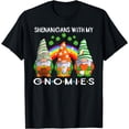 thumbnail image 1 of Shenanigans With My Gnomies a St Patricks Day Gnome Shamrock T-Shirt, 1 of 3