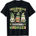 thumbnail image 1 of Shenanigans With My Paraprofessional Gnomes St Patricks Day T-Shirt, 1 of 4