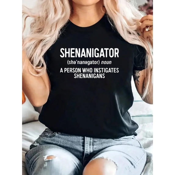 Shenanigator Definition T-Shirt Saint Patrick Day Shirt T-Shirt