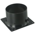 thumbnail image 1 of Sheng Yi 75-120MM ABS Wall Flange Connector for Ventilation Pipe Air Ducting Connection ,Home Improvement, 1 of 11
